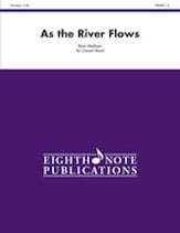 As the River Flows Concert Band sheet music cover